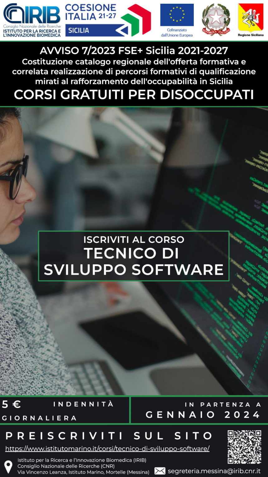 Tecnico di sviluppo software Tecnico di sviluppo software